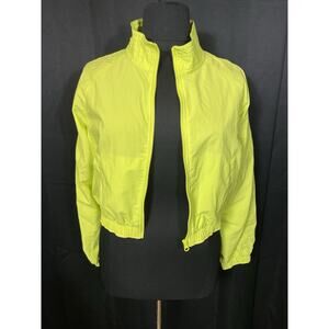 Antonio Melani Active Aspire Parachute Water Resistant Crop Windbreaker Jacket